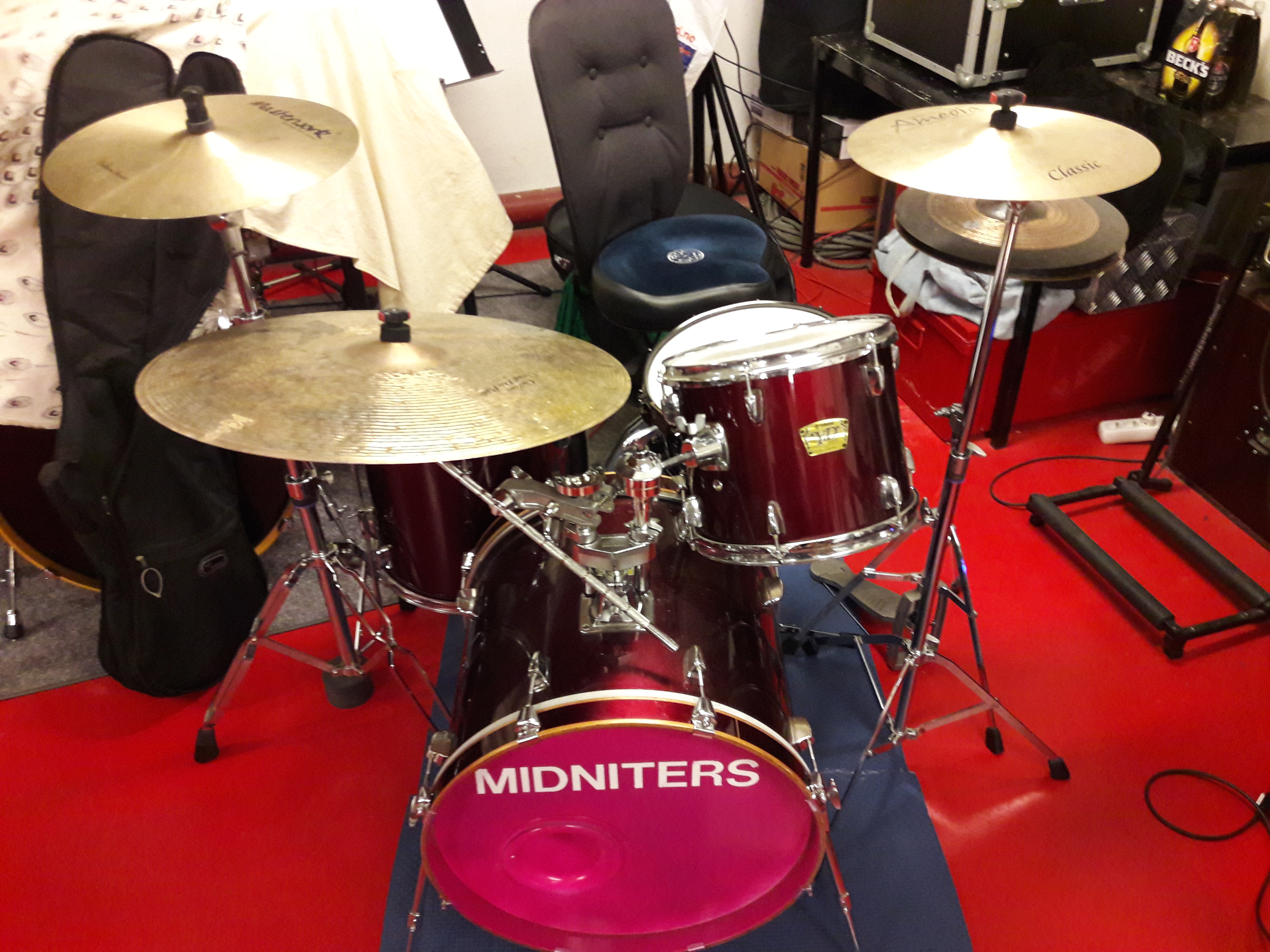 Werners Drumset (8-teilig)