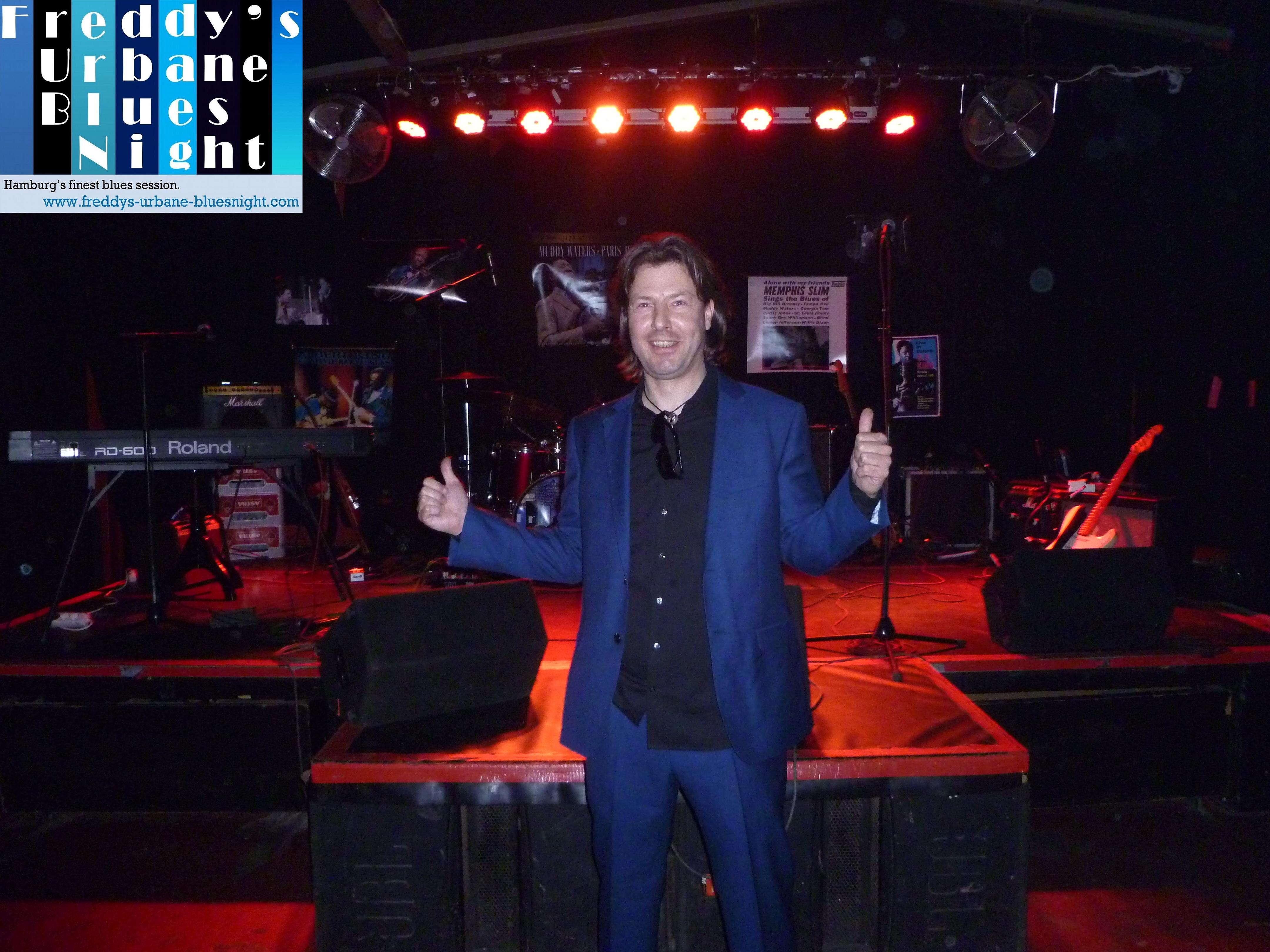 Freddy im "Indra", 29.03.2018. Privatfoto (c) Frederik Schlenk